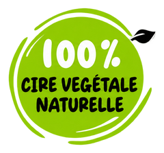 Bougie Luminante en cire 100 % végétale