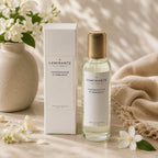 Vaporisateur d'ambiance Luminante Jasmin-Cachemire avec son étui blanc